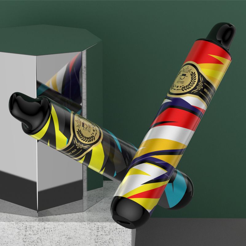 D7 Plus 2500 Puffs Fruit Sticker Rechargeable Electronic Cigarette in veehoo vape